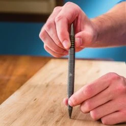 Spring-Action Nail Set/Center Punch -Carpentry Shop 12394 03 1000
