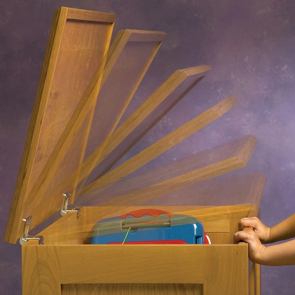 Rockler 60 Inch-pound Lid-Stay Torsion Hinge, Rustic Bronze, 1 Per Pack 6 Rockler 60 Inch-pound Lid-Stay Torsion Hinge, Rustic Bronze, 1 Per Pack - Image 4