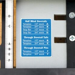 Rockler Complete Dovetail Jig -Carpentry Shop 22818 08 1000