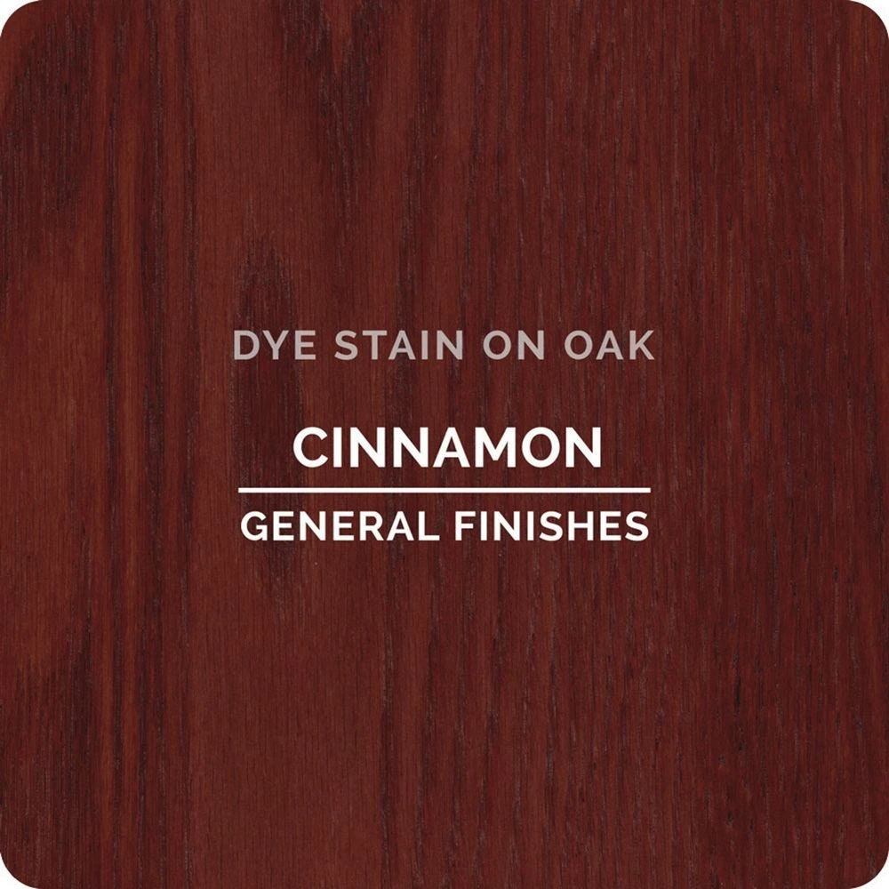 General Finishes Water Based Dye Stain, Cinnamon, Pint 4 General Finishes Water Based Dye Stain, Cinnamon, Pint - Image 2