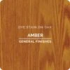 General Finishes Water Based Dye Stain, Amber, Pint -Carpentry Shop 25601 01 1000