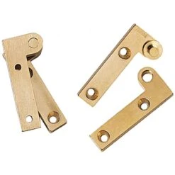 Solid Brass Precision Knife Hinges - L Style Hinges