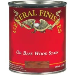 General Finishes Oil Based Wood Stain, American Walnut