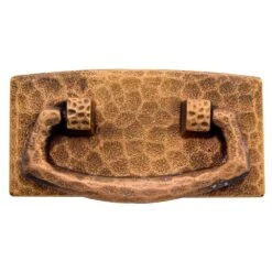 Light Copper Stickley Arts & Crafts Drawer Pulls