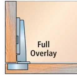Blum® 110° Soft-Close BLUMotion Clip Top Overlay Hinges For Frameless Cabinets -Carpentry Shop 32894 03 1000 1
