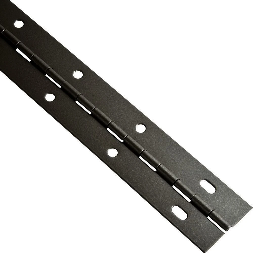 Post-Plated Continuous Hinges-Charcoal Gray 3 Post-Plated Continuous Hinges-Charcoal Gray