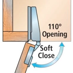 Blum® 110° Soft-Close BLUMotion Overlay Clip Top Hinges For Face Frame Cabinets 14 Blum® 110° Soft-Close BLUMotion Overlay Clip Top Hinges For Face Frame Cabinets -Carpentry Shop 36778 04 1000