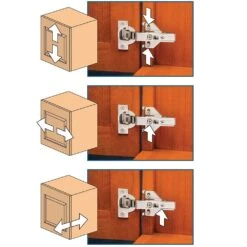 Blum® 110° Soft-Close BLUMotion Overlay Clip Top Hinges For Face Frame Cabinets 15 Blum® 110° Soft-Close BLUMotion Overlay Clip Top Hinges For Face Frame Cabinets -Carpentry Shop 36778 06 1000