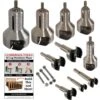 5-piece Pro Series Professional Tenon Cutter Kit -Carpentry Shop 39241 02 1000
