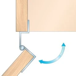 Non-Mortise Institutional Hinge -Carpentry Shop 39964 02 1000 1