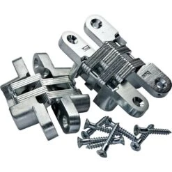Concealed Soss Hinges - Satin Nickel Finish -Carpentry Shop 42791 01 1000