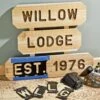 Rockler Interlock Signmaker's Template Kits, State Park Font