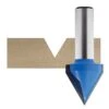 Rockler V-Groove Router Bits - 1/2" Shank -Carpentry Shop 44276 01 1000