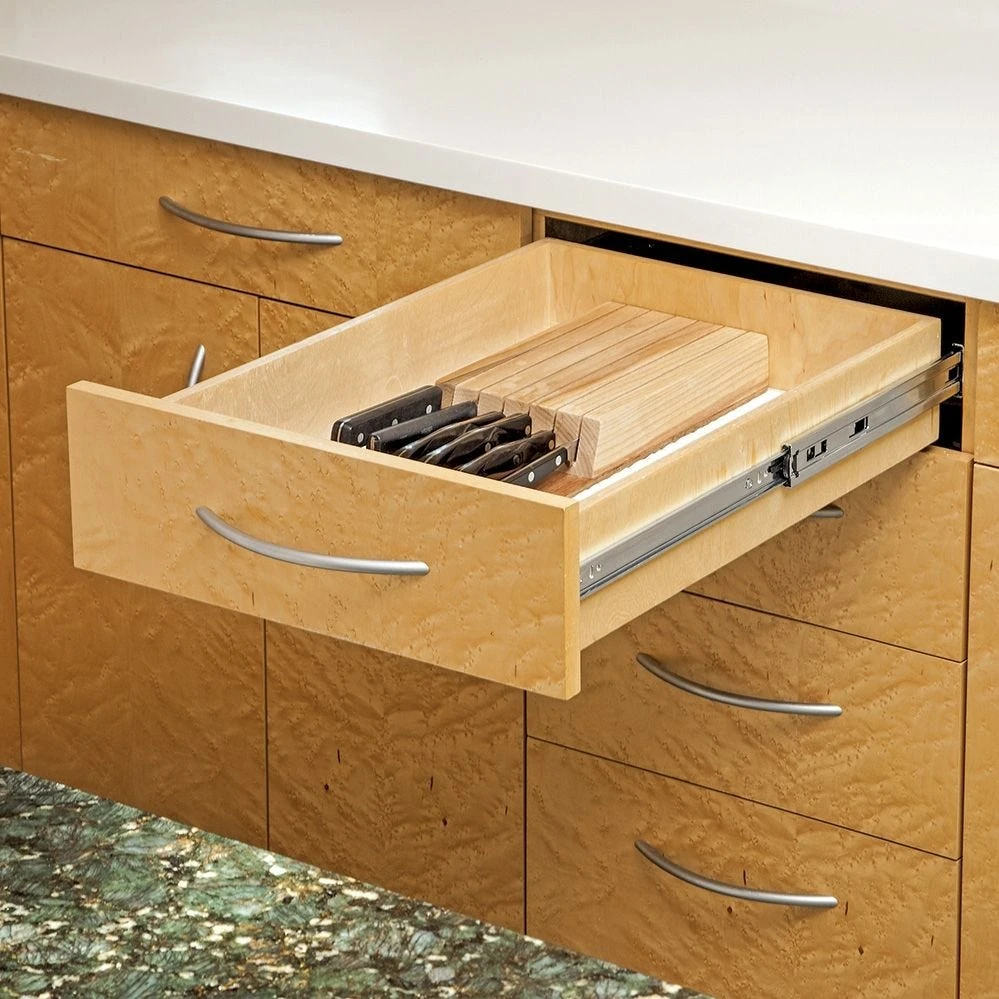 75-lb. Comfort-Close Over-Travel Drawer Slides - Centerline® 757CC (14" To 22") 5 75-lb. Comfort-Close Over-Travel Drawer Slides - Centerline® 757CC (14" To 22") - Image 3