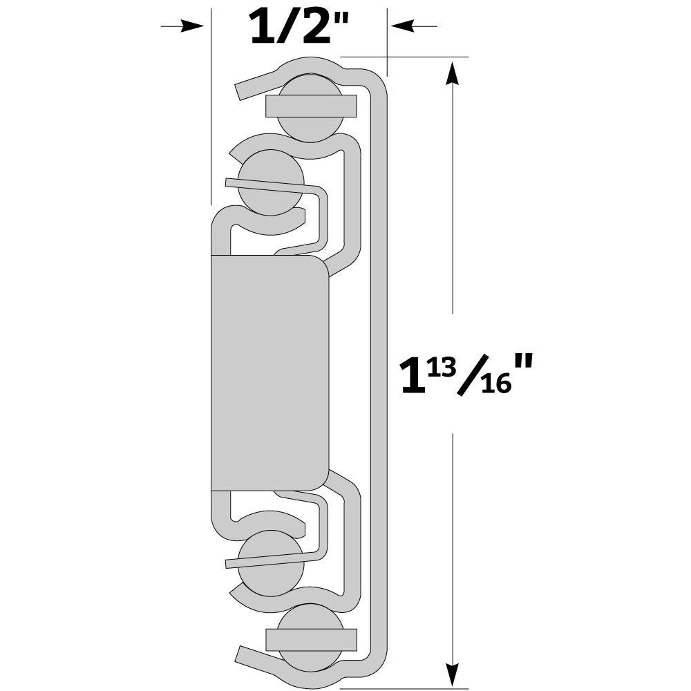 100-lb. Self-Closing Full Extension Drawer Slides - Centerline® 757 SC (16" To 22") 6 100-lb. Self-Closing Full Extension Drawer Slides - Centerline® 757 SC (16" To 22") - Image 4