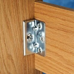 No-Mortise Bed Rail Brackets -Carpentry Shop 46069 03 1000