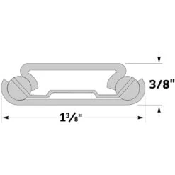 35-lb. Center-Mount Drawer Slides - Centerline® 714 (14" To 24") -Carpentry Shop 47510 05 1000