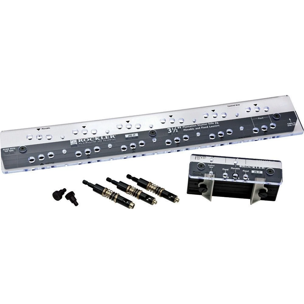 3-1/2'' Fixed/Movable Louver Shutter Jig And Hardware 9 3-1/2'' Fixed/Movable Louver Shutter Jig And Hardware - Image 7