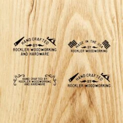 Custom Branding Iron Standard Plus - 24 Styles Available -Carpentry Shop 47702 01 1000