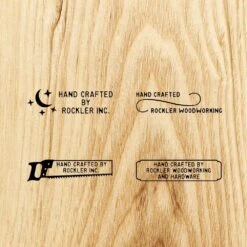 Custom Branding Iron Standard Plus - 24 Styles Available -Carpentry Shop 47702 04 1000
