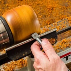 Full-Size Ergonomic Carbide Turning Tool, Square Radius 17 Full-Size Ergonomic Carbide Turning Tool, Square Radius -Carpentry Shop 48535 02 1000