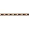 Maple Black Walnut Angled Inlay Banding, 1/4'' W -Carpentry Shop 49081 01 1000