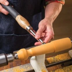 Mini Ergonomic Carbide Turning Tool, Square Radius -Carpentry Shop 49804 04 1000