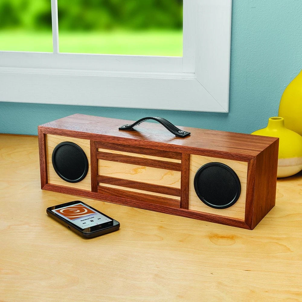 Rockler Stereo Wireless Speaker Kit With 2 Speakers And Playback/Volume Controls 4 Rockler Stereo Wireless Speaker Kit With 2 Speakers And Playback/Volume Controls - Image 2