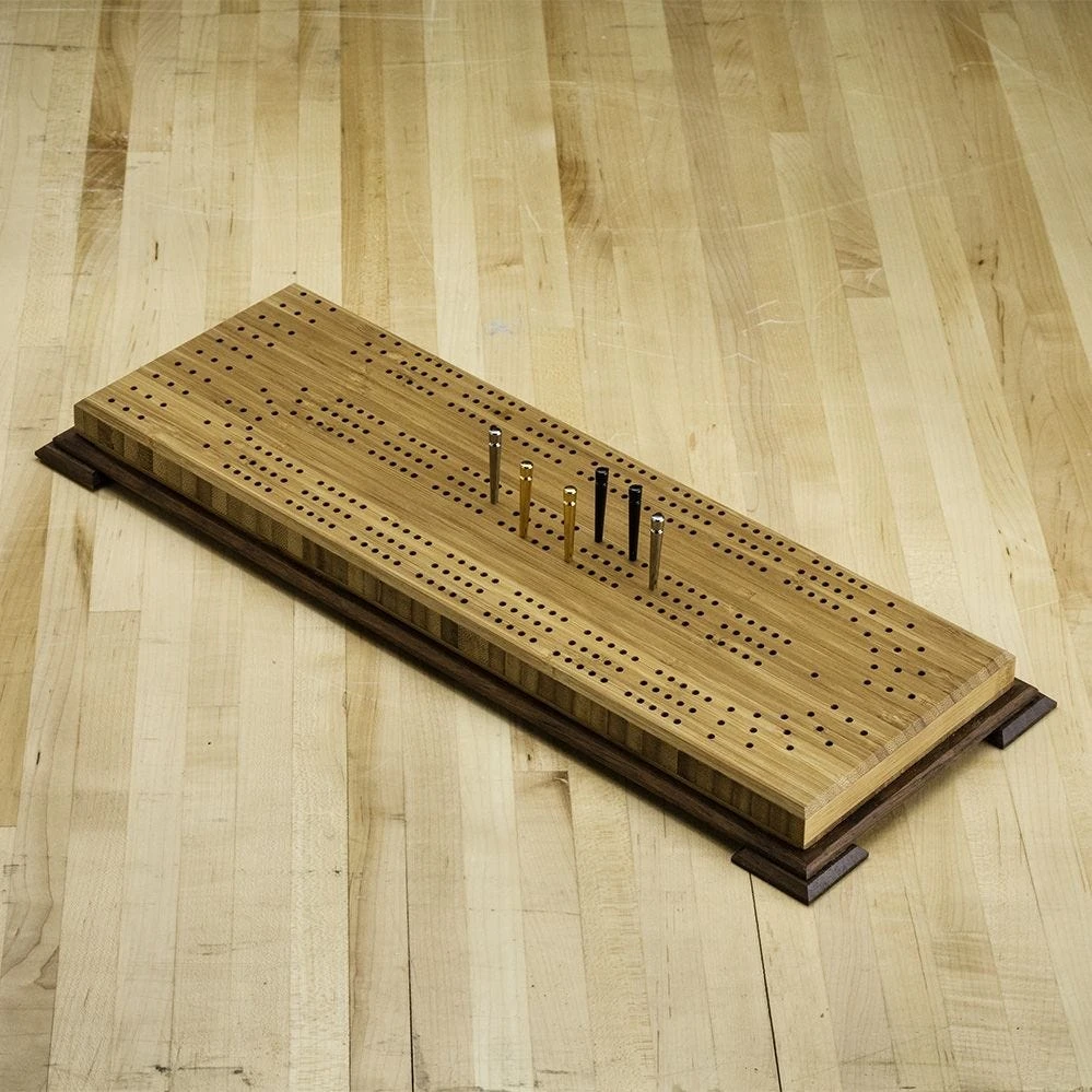 Small Cribbage Board Templates, 3-Player, Curved Track 4 Small Cribbage Board Templates, 3-Player, Curved Track - Image 2