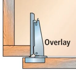 Salice 105° Silentia+ Soft-Close Hinges, Face Frame -Carpentry Shop 51949 03 1000