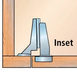 Salice 105° Silentia+ Soft-Close Hinges, Face Frame -Carpentry Shop 52024 03 1000