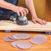 Mirka Abranet 5'' Sanding Discs, 9-Pack, Assorted Grits -Carpentry Shop 52777 02 1000