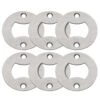 Rockler Inset Bottle Openers, 6-Pack