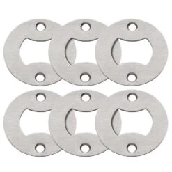 Rockler Inset Bottle Openers, 6-Pack