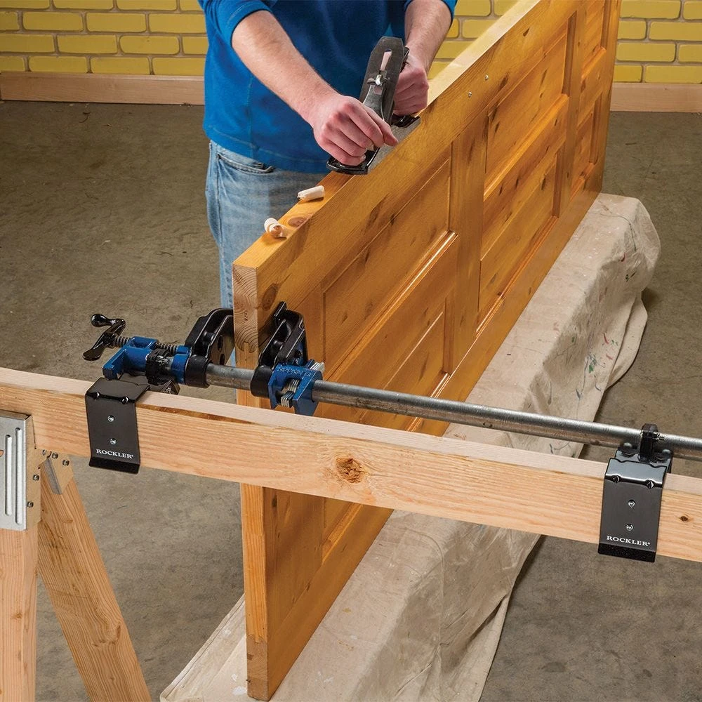 Rockler Pipe Clamp Mounting Brackets, Pair 9 Rockler Pipe Clamp Mounting Brackets, Pair - Image 7