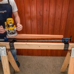 Rockler Pipe Clamp Mounting Brackets, Pair 14 Rockler Pipe Clamp Mounting Brackets, Pair -Carpentry Shop 54725 13 1000