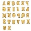 HotStamps For Woodburning Tool, Uppercase Letters -Carpentry Shop 55733 01 1000