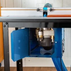 Dust Right Router Table Dust Bucket With Dual Port -Carpentry Shop 56248 04 1000