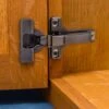 Salice 105° Soft-Close Long Arm Hinges, Face Frame, Titanium Finish, 1/2'' Overlay