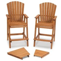 Rockler Bar Height Adirondack Chair Plan With Templates -Carpentry Shop 56771 04 1000 1