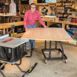 Rockler Material Mate Panel Cart And Shop Stand -Carpentry Shop 56889 027 1000