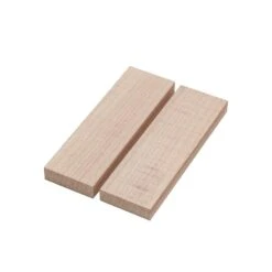 Curly Western Maple Knife Scales