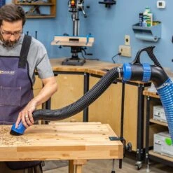 Rockler Fence Port Dust Brush -Carpentry Shop 58978 14 1000