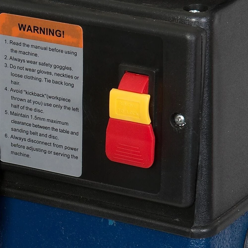 Rikon 50-120 6'' X 48'' Belt Sander/10'' Disc Sander 8 Rikon 50-120 6'' X 48'' Belt Sander/10'' Disc Sander - Image 6