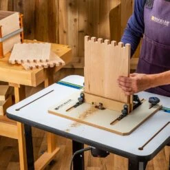 Rockler Router Table XL Box Joint Jig -Carpentry Shop 59827 09 1000