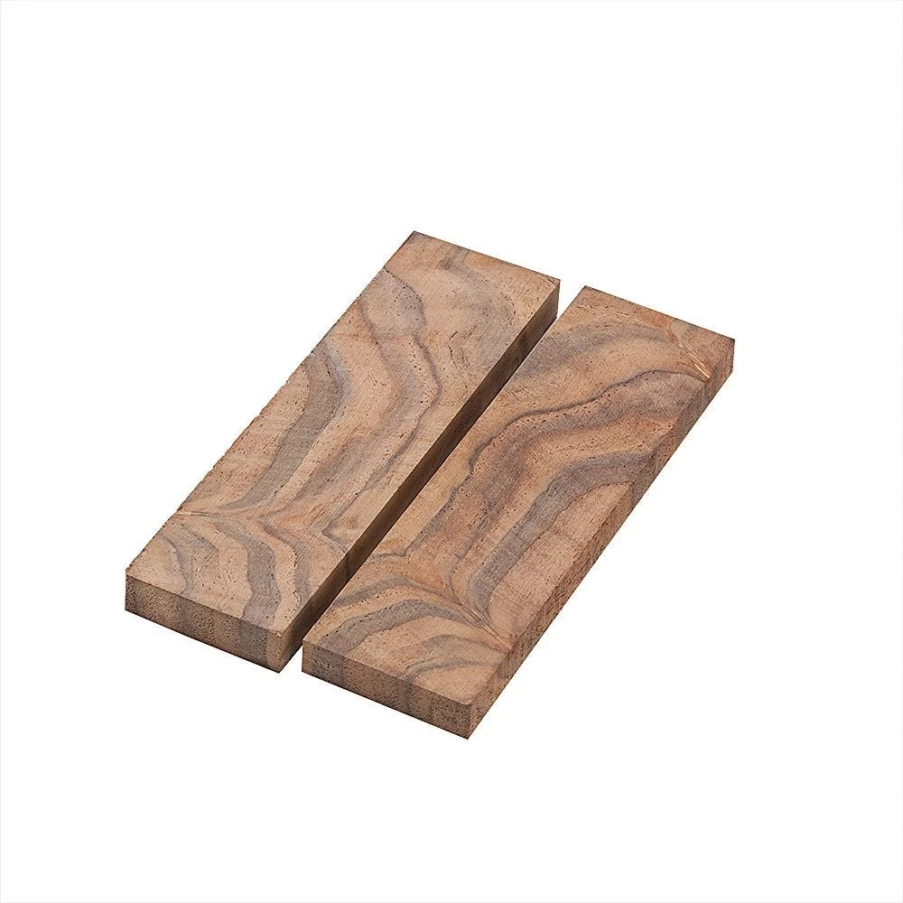 Figured Claro Walnut Knife Scales 4 Figured Claro Walnut Knife Scales - Image 2