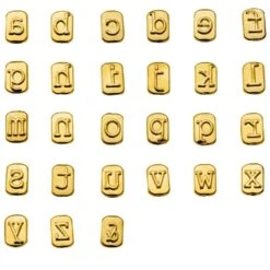 Mini HotStamps For Woodburning Tool, Lowercase Letters