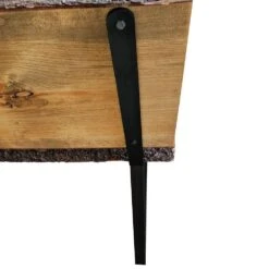 Welded Steel Bench/Chair Leg Set With Backrest, Black Powder Coat -Carpentry Shop 60813 05 1000