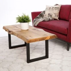 U-ShapedWelded Steel Table Leg Set, Black 25 U-ShapedWelded Steel Table Leg Set, Black -Carpentry Shop 60839 01 1000 1