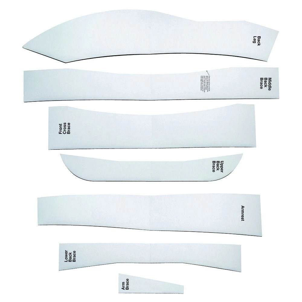 Rockler Modern Adirondack Chair Plan With Templates 6 Rockler Modern Adirondack Chair Plan With Templates - Image 4